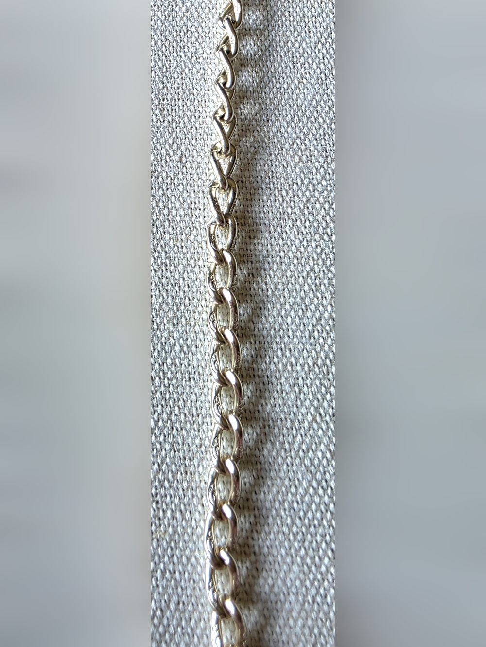 Vintage Silver-toned Link Bracelet From Germany.